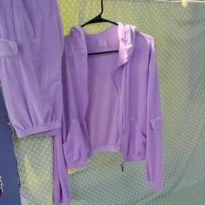 Lavender Women's Jacket And Pants